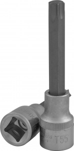 Насадка Jonnesway торцевая 1/2"DR с вставкой-битой TORX®, T50, 100 мм