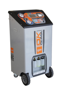 Установка Spin OK CLIMA ADVANCE PLUS PRINTER, R134a  для заправки кондиционеров, автомат.