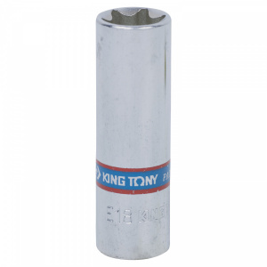 Головка KING TONY торцевая TORX Е-стандарт 3/8", Е18, L = 63 мм