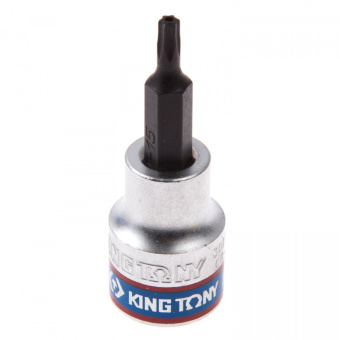 Насадка KING TONY (бита) торцевая 3/8", TORX, T15, L = 50 мм, с отверстием