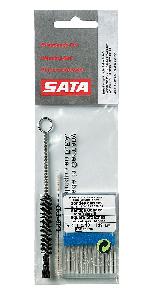 Набор SATA для чистки пистолетов (2 ёршика+12 игл)