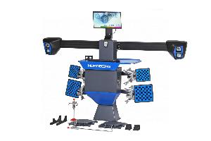 Стенд Nordberg сход-развал 3D укороченная колонна для ям, синий