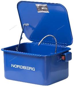 Установка Nordberg для мойки деталей с электрическим насосом, объем 19 л