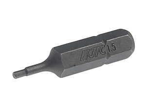 Бита HEX H1.5х30мм 1/4" JTC