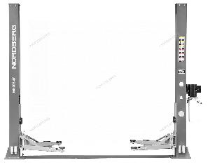 Подъемник Nordberg двухстоечный 4 т, 220 В, серый
