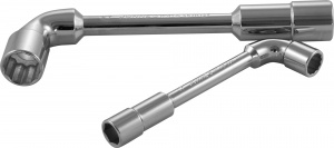 Ключ Jonnesway угловой проходной, 12 мм
