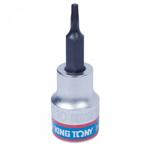 Насадка KING TONY (бита) торцевая 3/8", TORX, T10, L = 50 мм