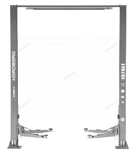 Подъемник Nordberg 380V двухстоечный с верхней синхронизацией 4 тонны H=3,6 м (серый)