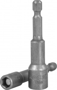 Вставка-бита Jonnesway 1/4"DR шестигранная 8 мм с магнитной рабочей поверхностью, 65 мм