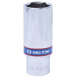 Головка KING TONY торцевая глубокая шестигранная 3/8", 19 мм