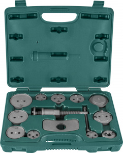 Съемник Jonnesway тормозных цилиндров дисковых тормозов, 13 предметов