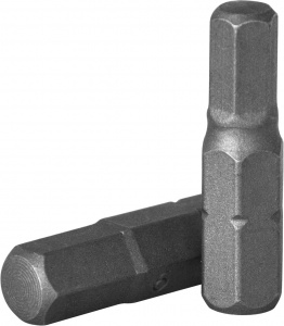 Вставка-бита Ombra 1/4"DR шестигранная, H6, 25 мм