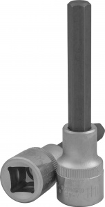 Насадка Jonnesway торцевая 1/2"DR с вставкой-битой шестигранной, H12, 100 мм