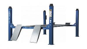 Подъемник четырехстоечный Nordberg 4.5 т, слесарный, без траверсы, 380 В, синий