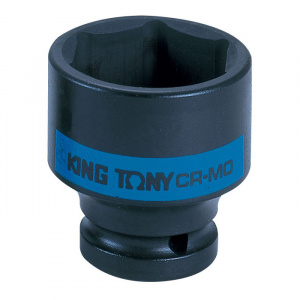 Головка KING TONY торцевая ударная шестигранная 1", 21 мм