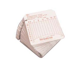 Карточки MOTOMETER к компрессографу 3,5-17,5 бар (100 шт)