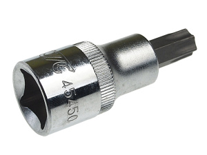 Бита-головка 1/2" TORX T50Hх55мм с отверстием JTC