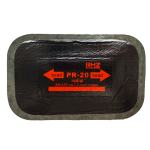 Пластырь BHZ Professional PR-20 80х125 мм, 2 слоя корда. 5 штук в упаковке
