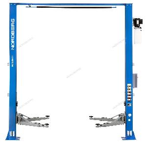 Подъемник Nordberg 380V двухстоечный с верхней синхронизацией 4 тонны H=3,6 м (синий) СНЯТ