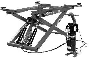 Подъемник ножничный мобильный, 3 т, 220 В