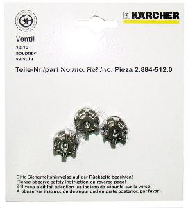 Клапан KARCHER (3шт) 2.884-512.0