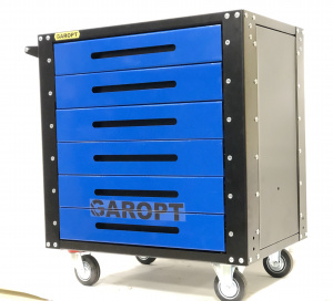 Тележка GAROPT Gt6 инструментальная, Серия "Low-cost", 6 ящ. blue