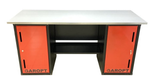 Верстак GAROPT двухтумбовый для слесарных работ, 1800, cерия  "No boxes"