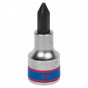Насадка KING TONY (бита) торцевая 1/2", Phillips, PH2, L = 60 мм