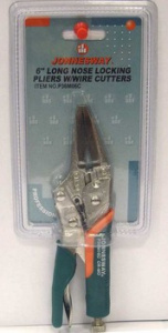 Тиски Jonnesway ручные струбцина с удлиненными губками и прорезиненными ручками, 160 мм