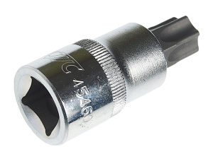 Бита-головка 1/2" TORX T60Hх55мм с отверстием JTC