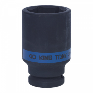 Головка KING TONY торцевая ударная глубокая шестигранная 3/4", 40 мм