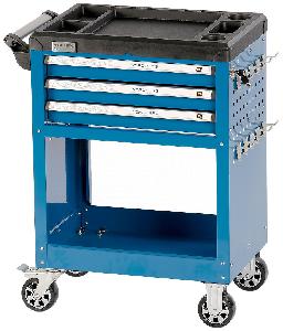 Тележка Nordberg инструментальная, 3 выдвижных ящика, открытый отсек