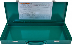 Металлический Jonnesway кейс для набора S04H3157S