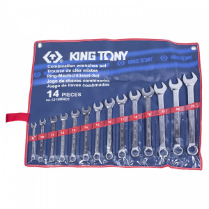 Набор KING TONY комбинированных ключей, 8-24 мм, 14 предметов