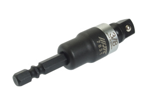 Адаптер 1/4"х3/8" карданный под шуруповерт JTC