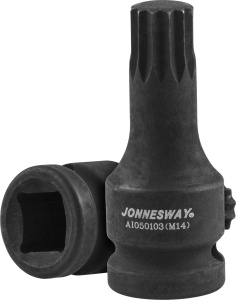Насадка Jonnesway ударная многоцелевая М14х60 мм. для а/м VW Т4.(Ключ верхних шаровых шарниров) 1/2'