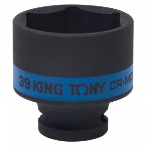 Головка KING TONY торцевая ударная шестигранная 1/2", 39 мм