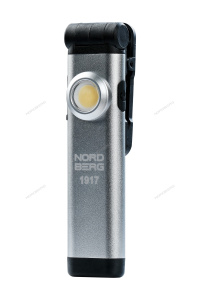 Фонарь Nordberg светодиодный, аккумуляторный, 3,7В (без зарядного уст-ва)