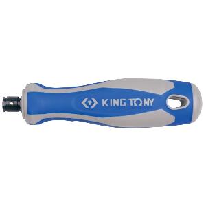 Отвертка-держатель KING TONY для вставок (бит) серии 1317 135 мм