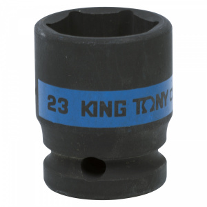Головка KING TONY торцевая ударная шестигранная 1/2", 23 мм