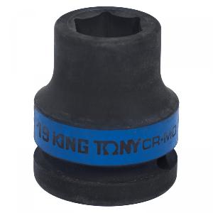 Головка KING TONY торцевая ударная шестигранная 3/4", 19 мм