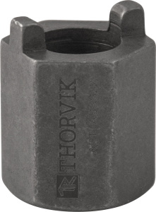 Насадка Thorvik торцевая 22 мм HDR с радиусными шипами для монтажа/демонтажа амортизационных стоек а