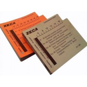 Карточки для бензинового компрессографа ZECA 362  (48 шт.)