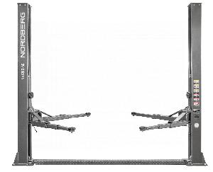 Подъемник Nordberg двухстоечный 4 т, 380 В, серый