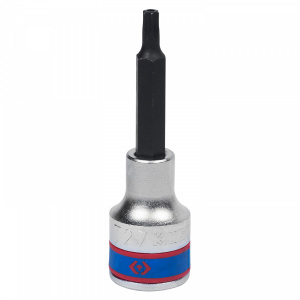 Насадка KING TONY (бита) торцевая 1/2", TORX, T27, L = 80 мм, с отверстием