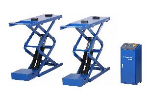 Подъемник ножничный Nordberg 4 т, 380 В, синий