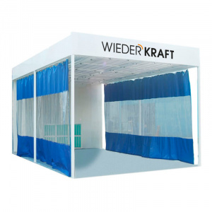 Пост подготовки к окраске WiederKraft WDK-410М с подогревом