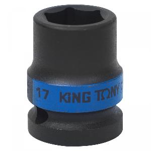 Головка KING TONY торцевая ударная шестигранная 1/2", 17 мм