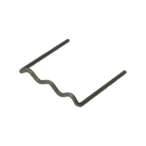 Скобы WiederKraft волновые (мелкая волна) для ремонта пластиковых деталей (0,8 мм), 100шт.