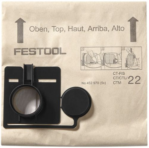 Фильтр-мешок FESTOOL FIS-CT44 (5шт)